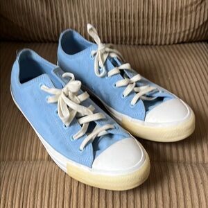 Converse Light Blue Sneakers with White Accents